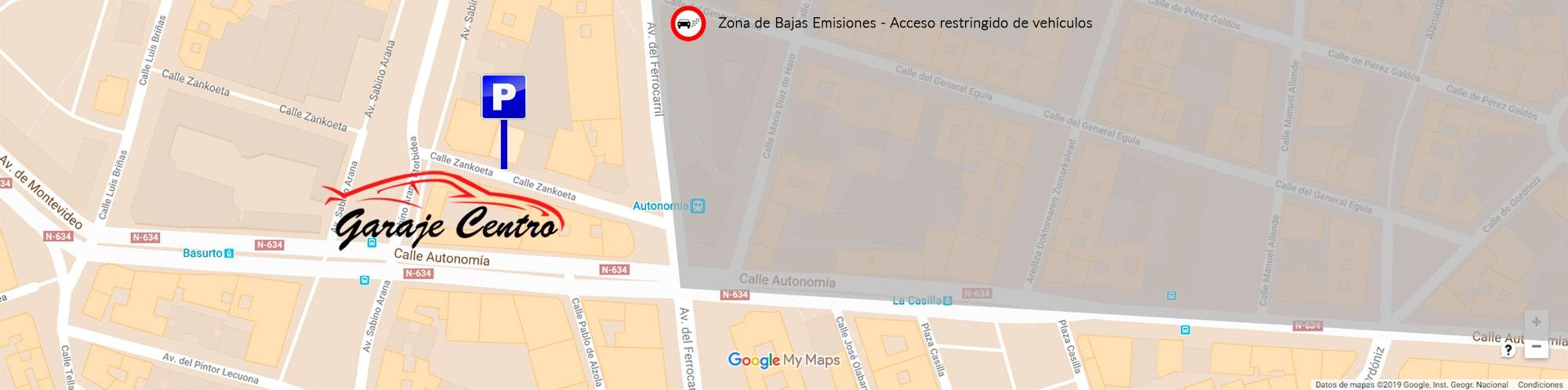 Parking Garaje Centro Bilbao